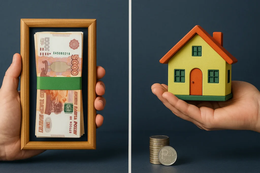В чем отличие займа под залог от продажи имущества?